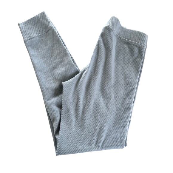 Hanna Andersson Blue Ribbed Leggings - Size 8 (US) - Picture 1 of 3